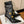 BM 26S Pointed-Toe Boots 10.5cm Gold Logo Buttons Black Leather 111356