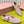 Miu 26S Mary Jane Flats Buckled Strap Logo Pink Suede 137200