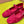 Miu 26S Mary Jane Flats Buckled Strap Logo Red Suede 137198