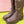 Miu 26S Knee-High Lace-Up Boots 4CM Triple Buckle Brown Pebbled Leather 137191