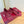 GG 26S Horsebit Ballet Flats Bow Detail Burgundy GG Canvas 141312