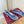 GG 26S Horsebit Ballet Flats Bow Detail Blue GG Canvas 141311