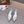 CL 26S Degraqueen Ballet Flats Crystal Silver PVC 140664