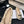 CC 26K Ballet Flats CC Logo Beige Black Shearling 140057