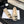 CC 26K Ballet Flats CC Logo Beige Black Shearling 140057