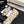 CC 26K Ballet Flats CC Logo Beige Black Shearling 140057