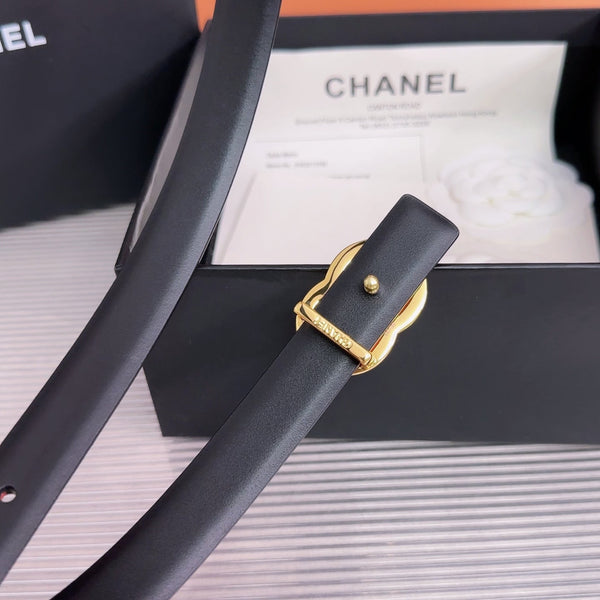 CC 26W Belt 2cm Double-Sided Calfskin 218291