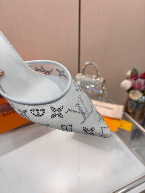 LV 2026 Gala Mule 6.5cm Mesh 140729