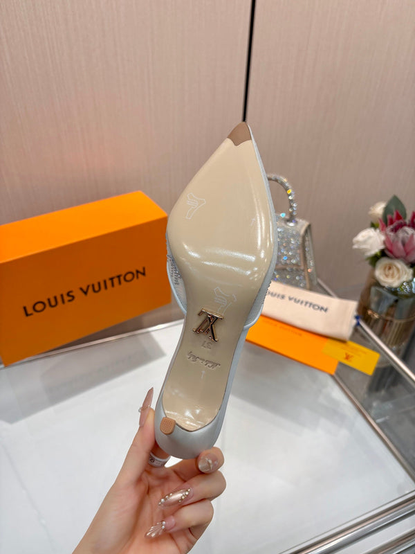 LV 2026 Gala Mule 6.5cm Mesh 140729