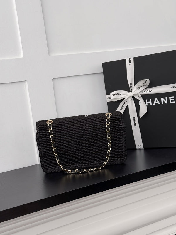 CC 26M Coco Beach CF 25cm Marine Charms Black Raffia 6089