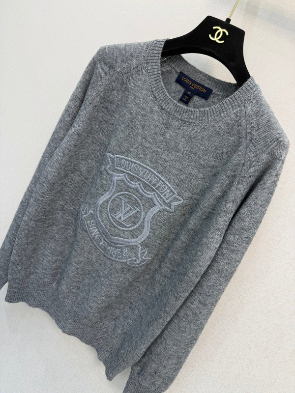 LV 26S Signature Crest Pullover Wool 433780
