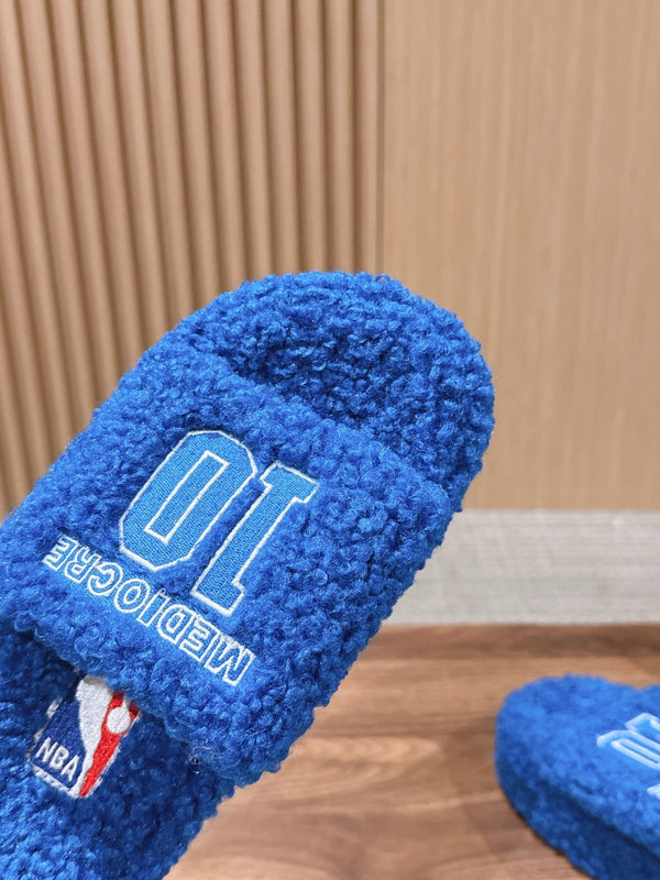 BLC NBA Women's Shearling Slides 151365