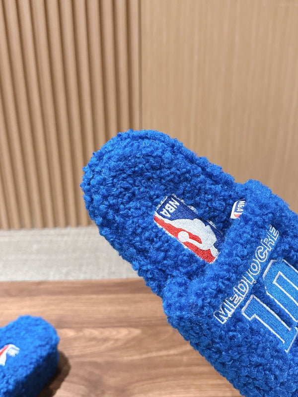 BLC NBA Women's Shearling Slides 151365