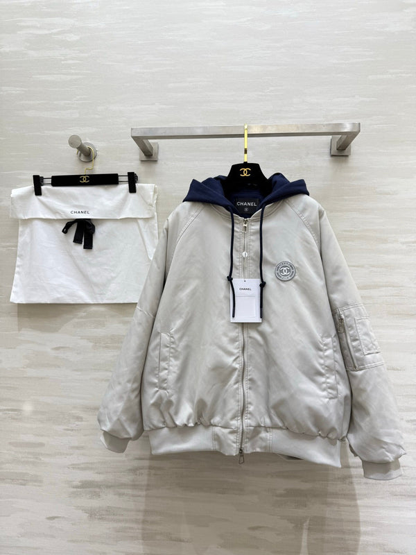 CC 26S Vintage Two-in-One Padded Baseball Jacket 435308
