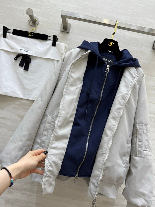 CC 26S Vintage Two-in-One Padded Baseball Jacket 435308