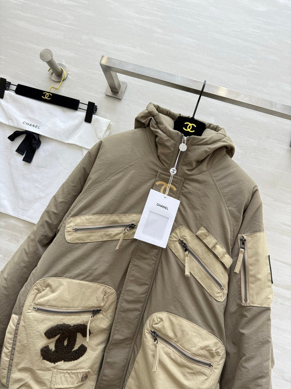 CC 26S Hooded Puffer Jacket 435304