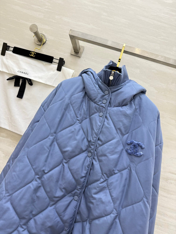 CC 26S Diamond Quilted Puffer Jacket Logo 435252
