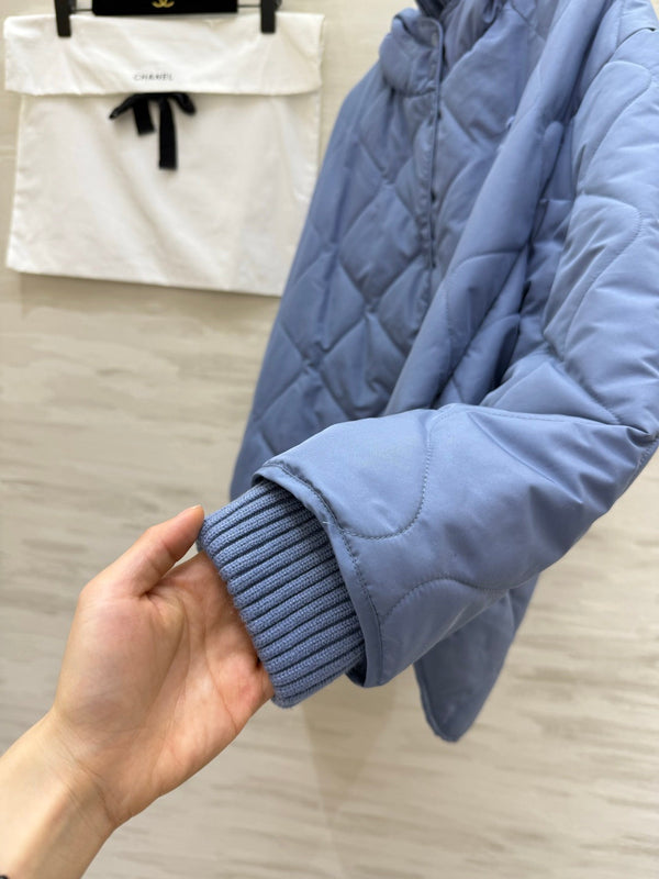 CC 26S Diamond Quilted Puffer Jacket Logo 435252
