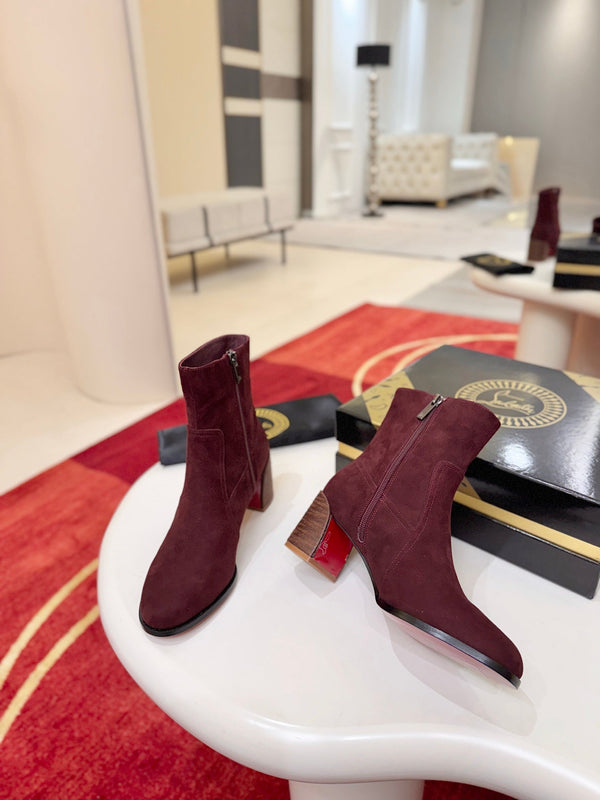 MM Ira Ankle Boots 5.5cm Heel Calfskin 153158