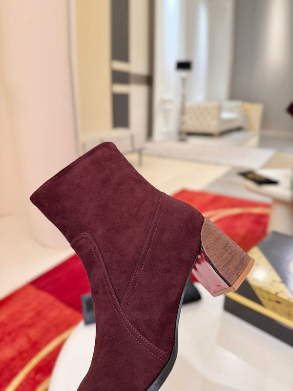 MM Ira Ankle Boots 5.5cm Heel Calfskin 153158