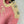 CC 26S Sweater Gold Logo Crystal Buttons Pink Wool 436269