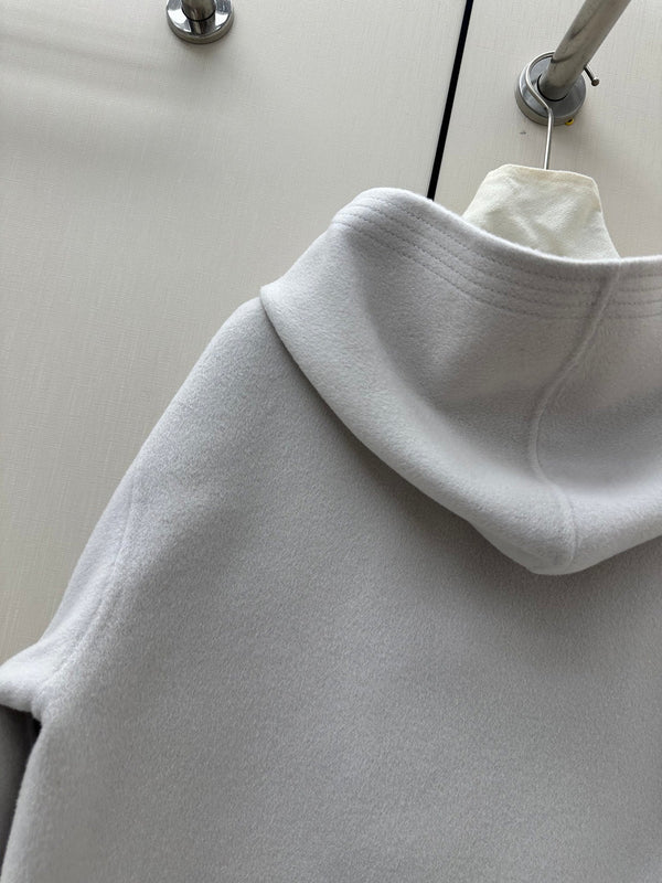 HM 26K Hooded Jacket Double-Sided Wool Cashmere 435163