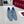 GG 26S Horsebit Loafers 6cm Block Heel Denim Fabric 157237