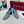 GG 26S Horsebit Loafers 10cm Block Heel Denim Fabric 157228