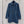 LV 26S Denim Shirt Dress Diamond Grid Pattern Buttons Blue Cotton 436596