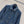 LV 26S Denim Shirt Dress Diamond Grid Pattern Buttons Blue Cotton 436596