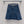 LV 26S Denim Mini Skirt Diamond-Grid Stitching Front Box Pleats Blue Cotton 436592