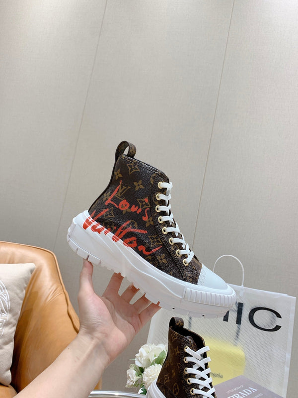 LV Squad High-Top Sneakers Canvas 159276