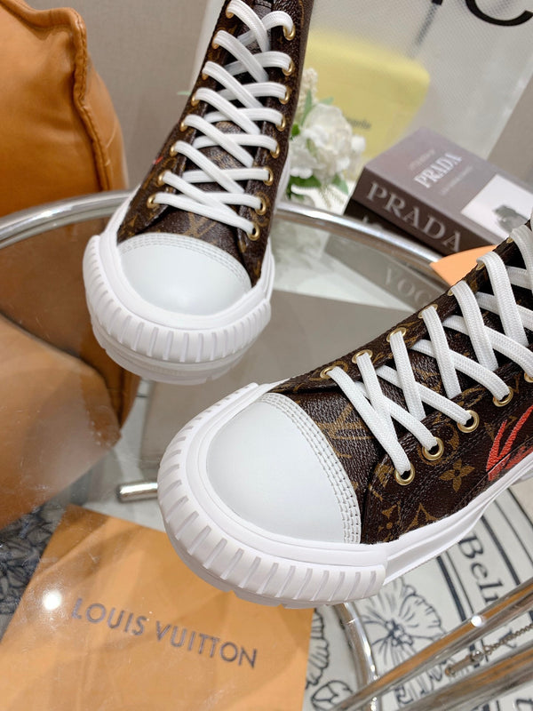 LV Squad High-Top Sneakers Canvas 159276