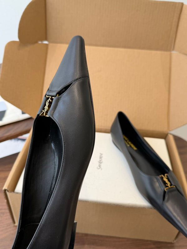 YSL Ballet Flat Laurent Sheepskin 158982