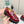 Miu 26FW Coin Loafers Burgundy Cowhide Leather 159439