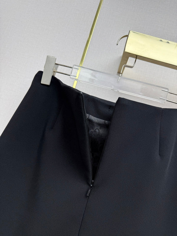 GG 26SS Mini Skirt Double G Metal Buttons 437645