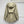 Prad 26SS Mid-Length Coat Triangle Logo Badge Drawstring Waist Beige Cotton 437536