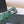 CC 26FW Double C Twist Buckle Belt 25mm Embossed Green Cowhide Leather 218900
