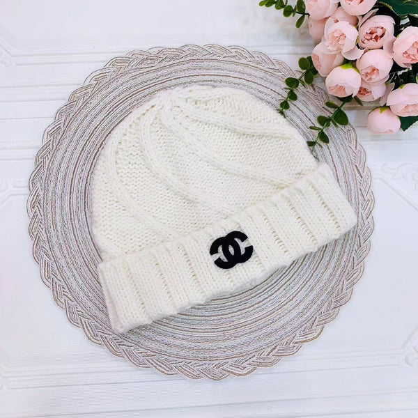 CC 26FW Cable-Knit Beanie Cashmere Wool 518018