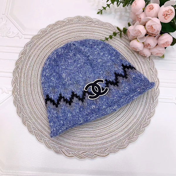CC 26FW Double C Logo Knit Beanie Multicolor 518016
