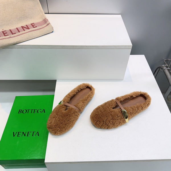 BV 2026 Rosa Mule With Metal Buckles Wool 171207