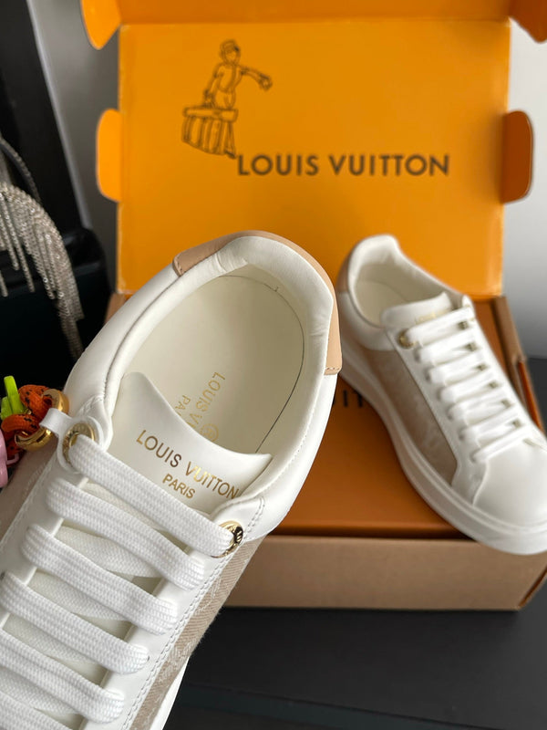 LV 26ss Time Out Sneakers Cowhide Leather 176802