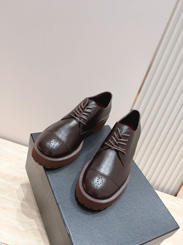 CC 26SS Chunky Loafers Cowhide Leather 180278