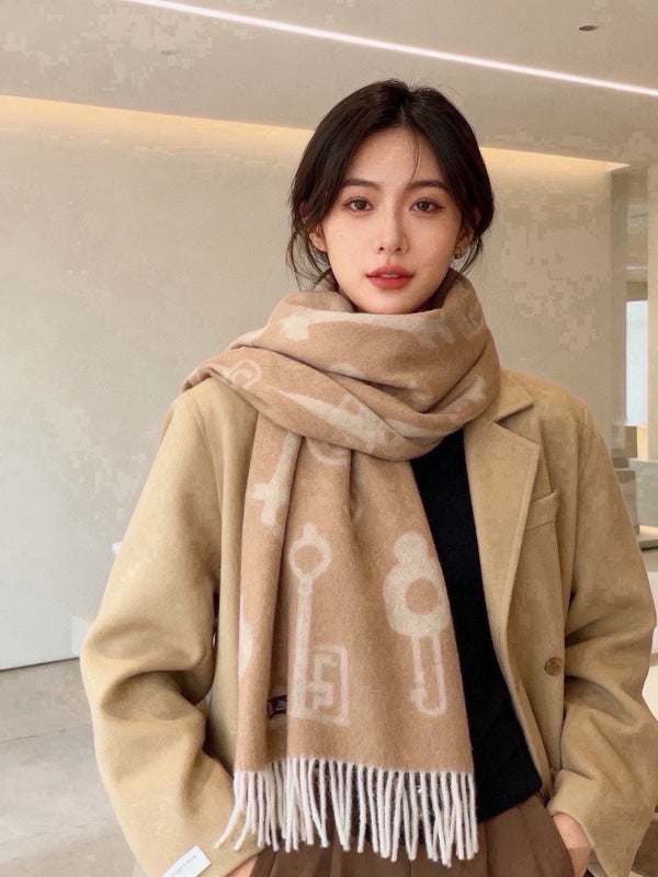 HM Long Scarf 32x180cm Cashmere 550659