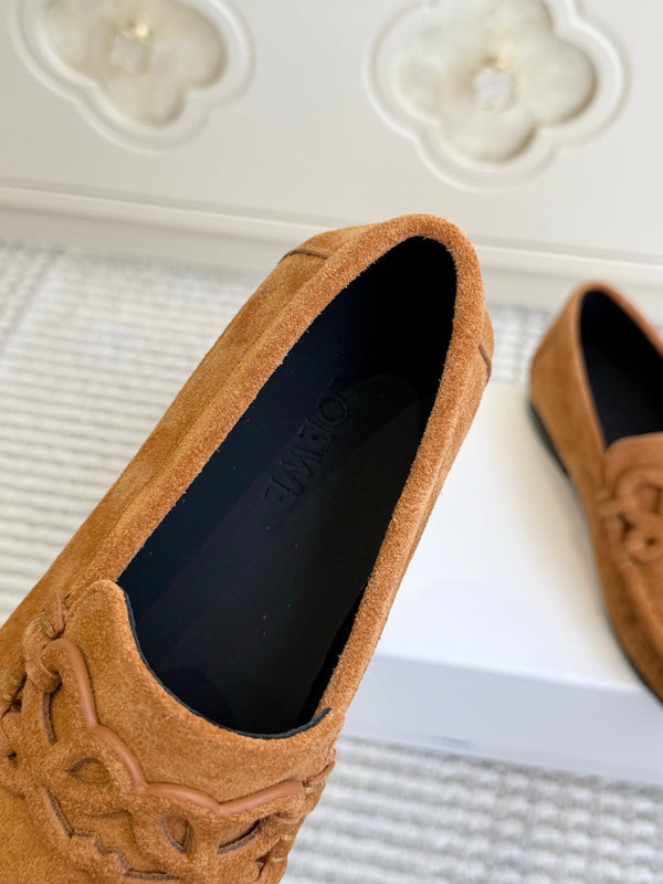 LW 26FW Double L Loafers Suede Leather 193312