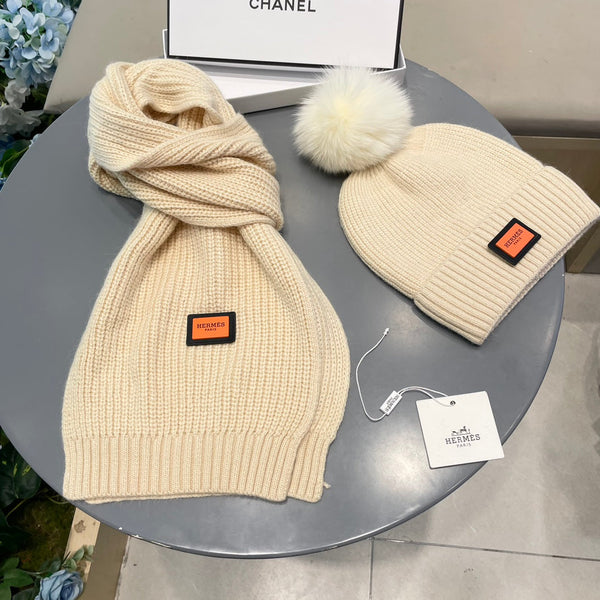 HM 26S Hat and Scarf Set Cotton 456015