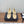 CC 27S Mary Jane Pumps Chunky Heel Gold Strap Suede 194762