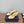 CC 27S Mary Jane Pumps Chunky Heel Gold Strap Suede 194762