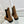 LW 26FW Rhinestone Boots Suede Leather 122748
