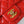 MINI SQUARE FLAP BAG 17CM RED LAMBSKIN GOLD HARDWARE
